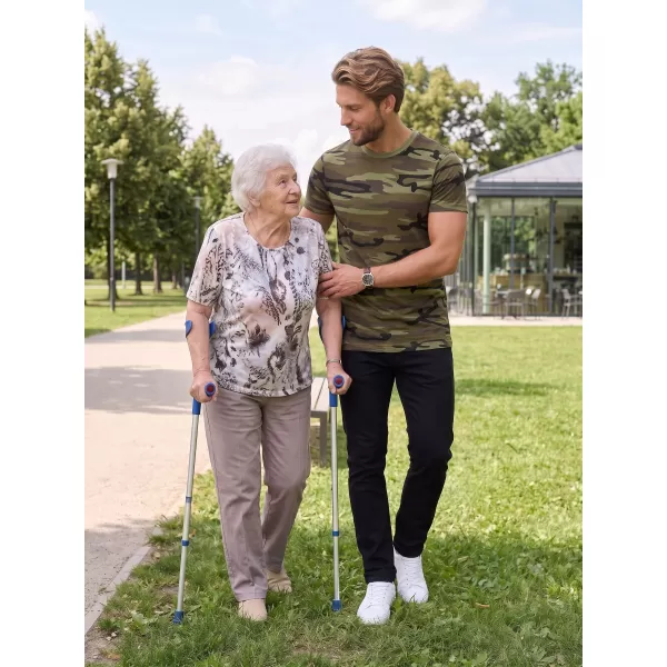  Herren-T-Shirt ALTISPORT NoPrint NP/ALM441 TARNGRÜN 