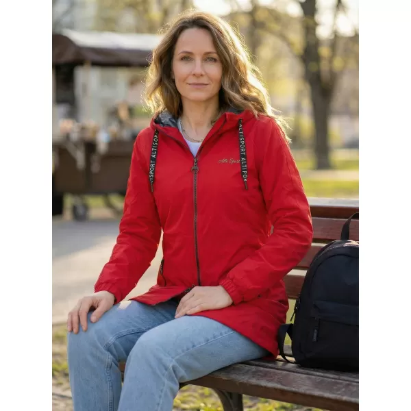  Damenjacke ALTISPORT CHELSIE ROT 
