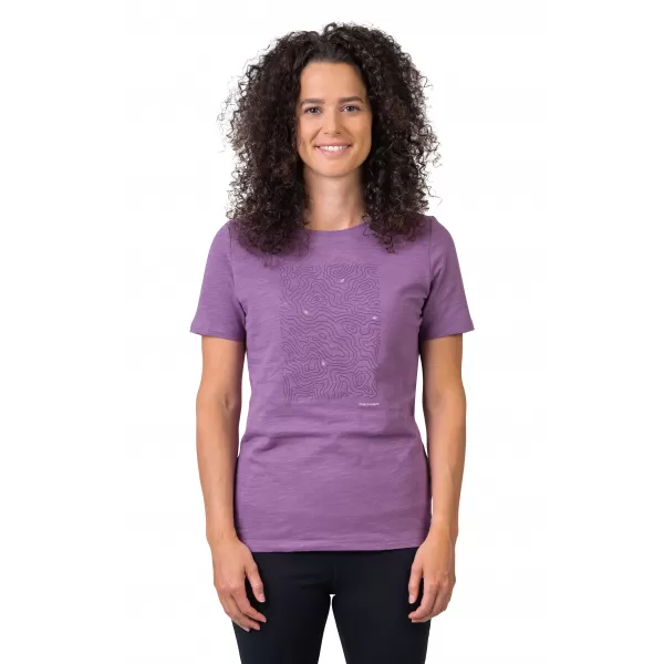  Damen-T-Shirt HANNAH SELIA TRAUBENMARMELADE 