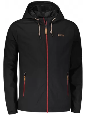 Herrenjacke ALTISPORT CARLEY SCHWARZ ROT