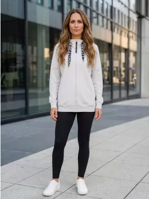 Erweitertes Damen-Sweatshirt SAM 73 LISA WM 787 CREMEFARBEN