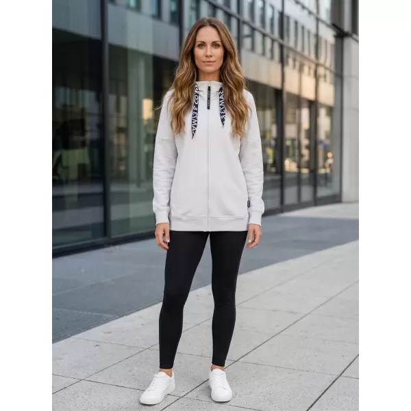  Erweitertes Damen-Sweatshirt SAM 73 LISA WM 787 CREMEFARBEN 