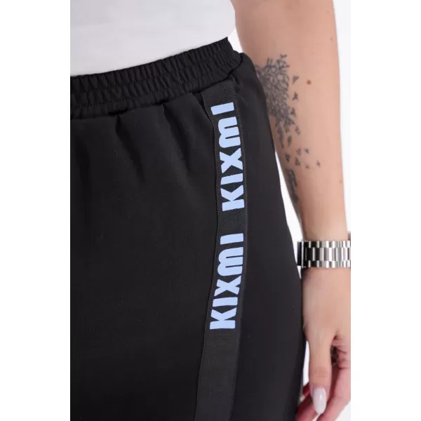  Damenrock KIXMI SIBILA SCHWARZ BLAU 
