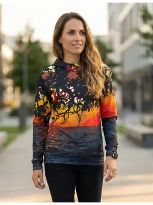 Hochwertiges Funktions-Sweatshirt für Damen ALTISPORT VOJ/ALW030MI01 ORANGE