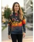 Hochwertiges Funktions-Sweatshirt für Damen ALTISPORT VOJ/ALW030MI01 ORANGE