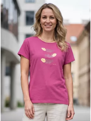 Damen-T-Shirt LOAP ASIKA CLW2459 ROSA