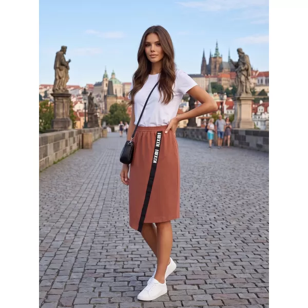  Damenrock KIXMI SIBILA BRAUN 