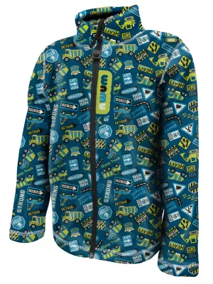 Fleece-Sweatshirt für Kinder WAMU BAGR BLAU