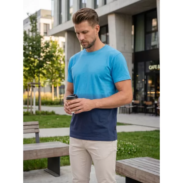 Herren-T-Shirt SAM 73 VITO MT 833 LEUCHTEND BLAU 