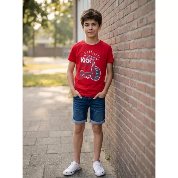  Jungenhemd SAM 73 BLUTO KT 521 ROT 