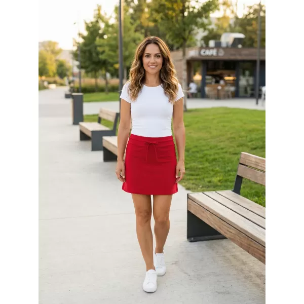  Damenrock mit Shorts ALTISPORT NoPrint NP/ALW406 ROT 