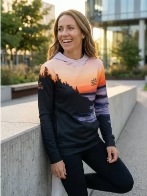 Hochwertiges Funktions-Sweatshirt für Damen ALTISPORT VOJ/ALW030MI01 BLAU