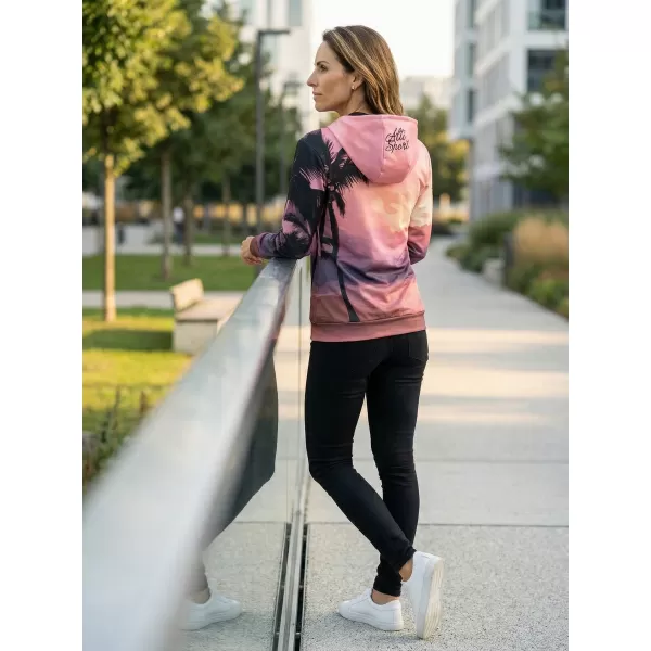  Hochwertiges Funktions-Sweatshirt für Damen ALTISPORT VOJ/ALW030MI01 ROSA 