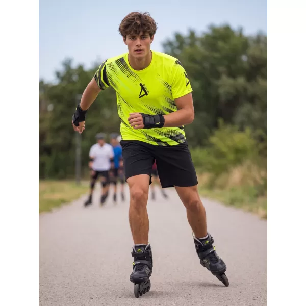  Funktionelles Premium-T-Shirt für Herren ALTISPORT VOJ/ALM028TR01 NEON GELB 