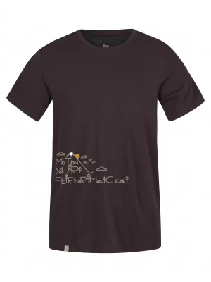 Herren-T-Shirt HANNAH SKATCH SCHWARZE BOHNE