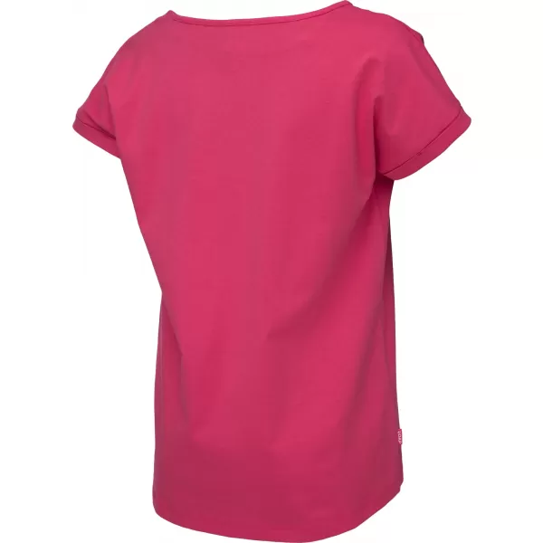  Damen-T-Shirt LOAP BAZALA CLW2440 ROSA 