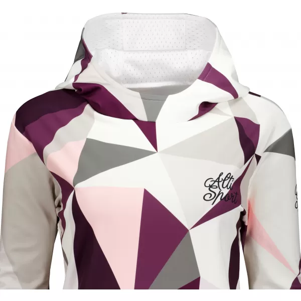  Hochwertiges Funktions-Sweatshirt für Damen ALTISPORT VOJ/ALW007MI01 WEIß 
