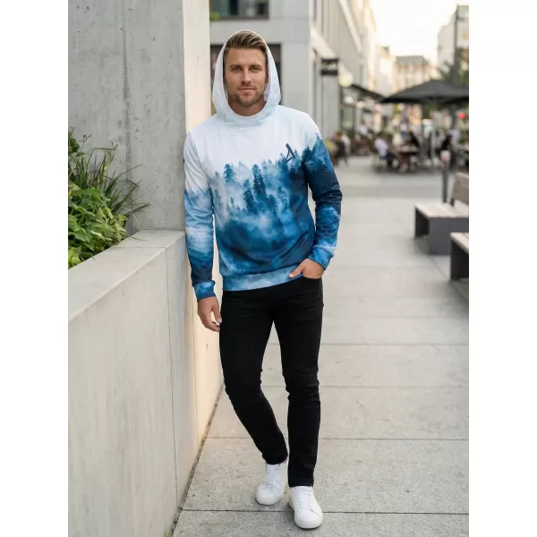  Hochwertiges Funktions-Sweatshirt für Herren ALTISPORT VOJ/ALM030MI01 BLAU 