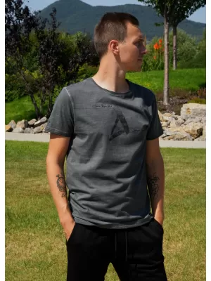 Herren-T-Shirt ALTISPORT CADMAN DUNKELGRAU
