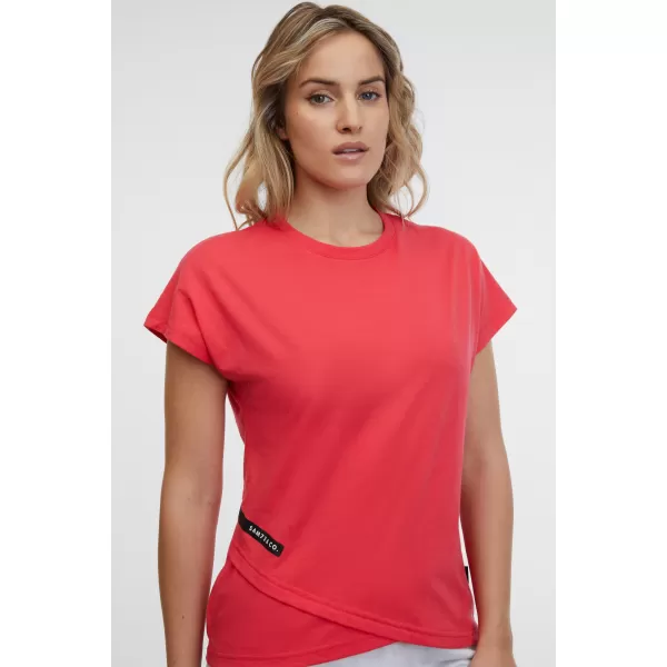  Damen-T-Shirt SAM 73 CRISTAL WT 916 HELLE HIMBEERE 