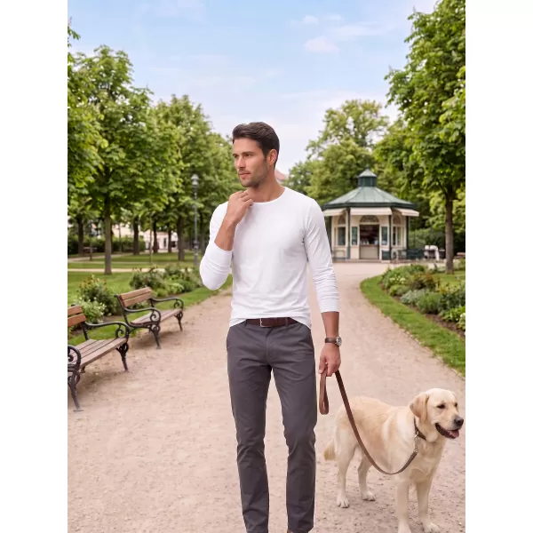  Herren-T-Shirt mit langen Ärmeln ALTISPORT NoPrint NP/ALM911 WEIß 