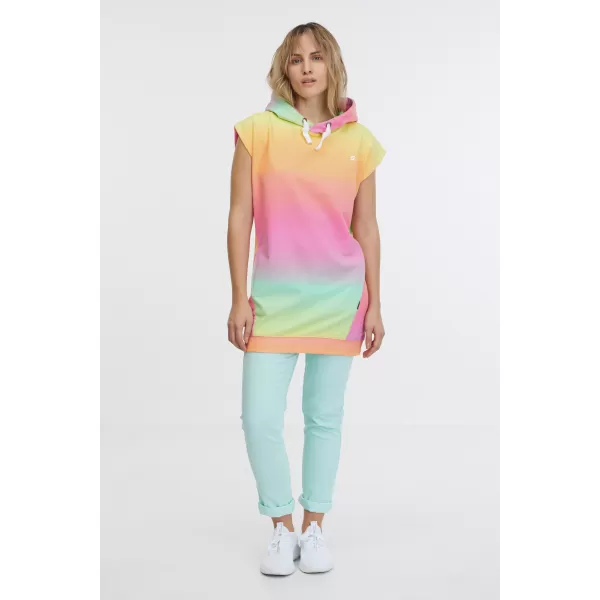  Damen-Sweatshirt mit kurzen Ärmeln SAM 73 MABEL WM 792 BUNT 