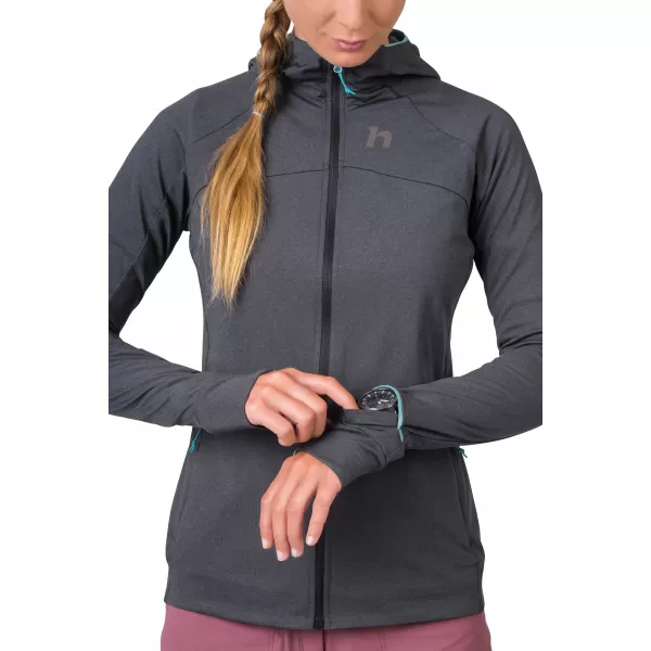  Damen-Sweatshirt HANNAH ELI HOODY ANTHRAZIT MEL 