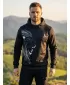Hochwertiges Funktions-Sweatshirt für Herren ALTISPORT VOJ/ALM029MI01 SCHWARZGRAU