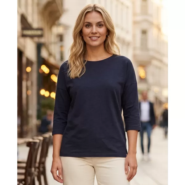  Damen-T-Shirt SAM 73 NEVADA WT 919 DUNKELBLAU 