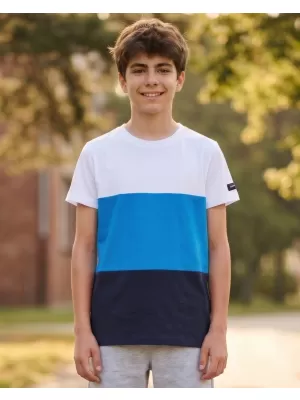 T-Shirt für Jungen SAM 73 JABBA KT 520 LEUCHTEND BLAU