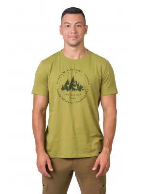 Herren-T-Shirt HANNAH GREG GRÜNE OLIVEN