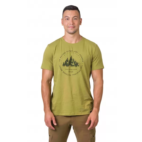 Herren-T-Shirt HANNAH GREG GRÜNE OLIVEN 