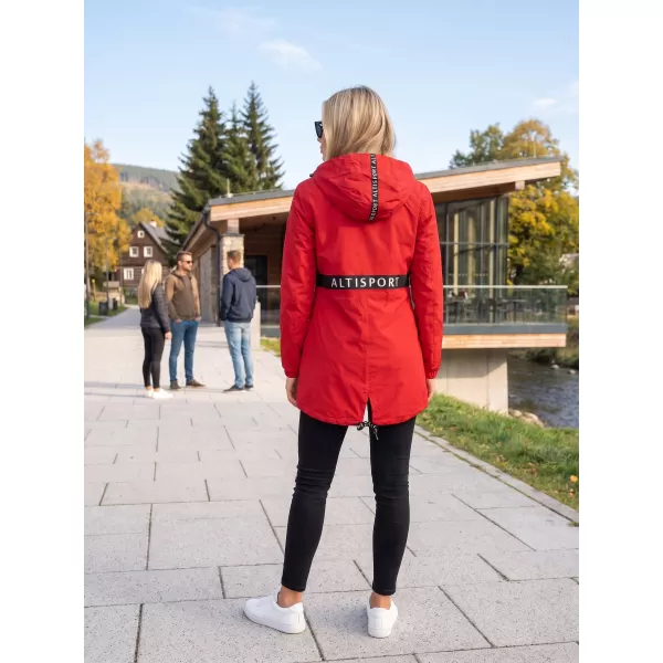  Damenjacke ALTISPORT CHELSIE ROT 