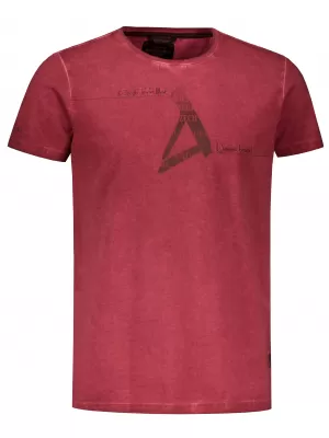 Herren-T-Shirt ALTISPORT CADMAN ROT