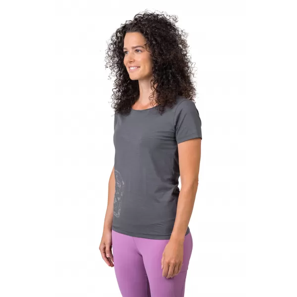  Damen-T-Shirt HANNAH ZOEY II ASPHALT 