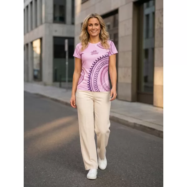  Hochwertiges Funktions-T-Shirt für Damen ALTISPORT VOJ/ALW033TR01 LILA 