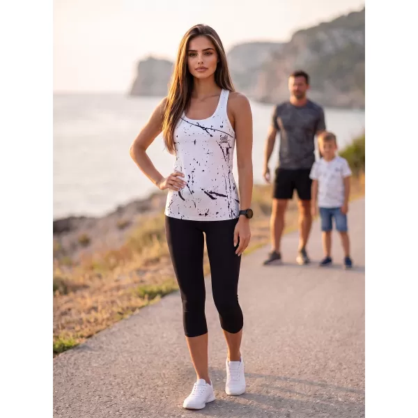  Hochwertiges Funktions-Tanktop für Damen ALTISPORT VOJ/ALW034TIL01 WEIß 