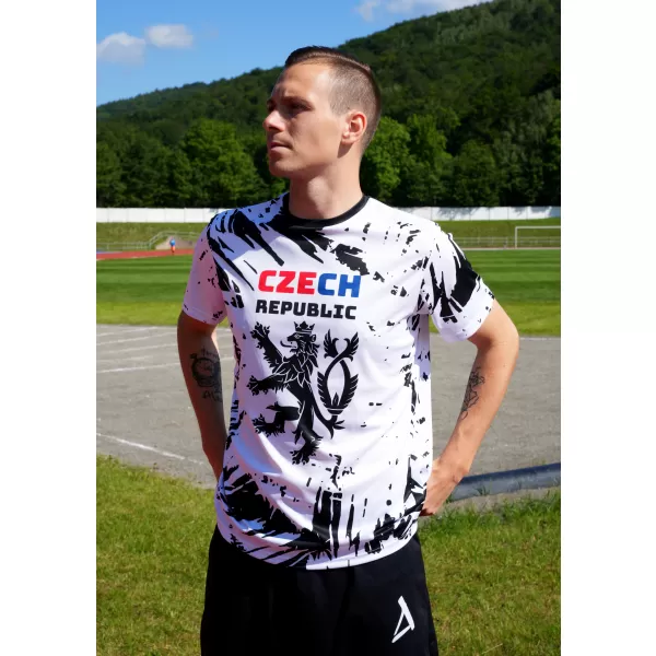 Hochwertiges Funktions-T-Shirt für Herren ALTISPORT x CZE VOJ/ALM036TR01 ABSTRAKTION 
