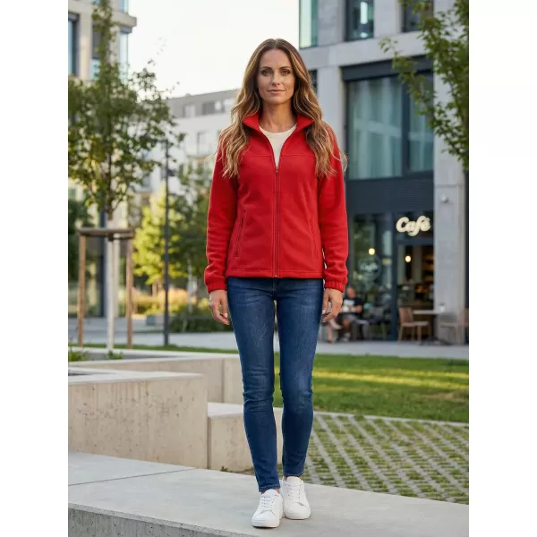  Fleece-Sweatshirt für Damen ALTISPORT NP/ALW405 ROT 