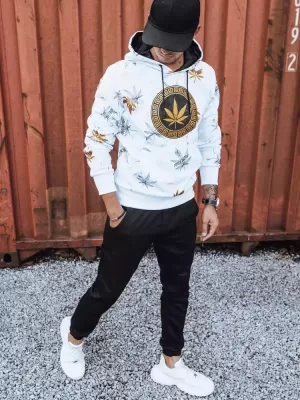 Herren -Sweatshirt DSTREET BX5319 WEIß