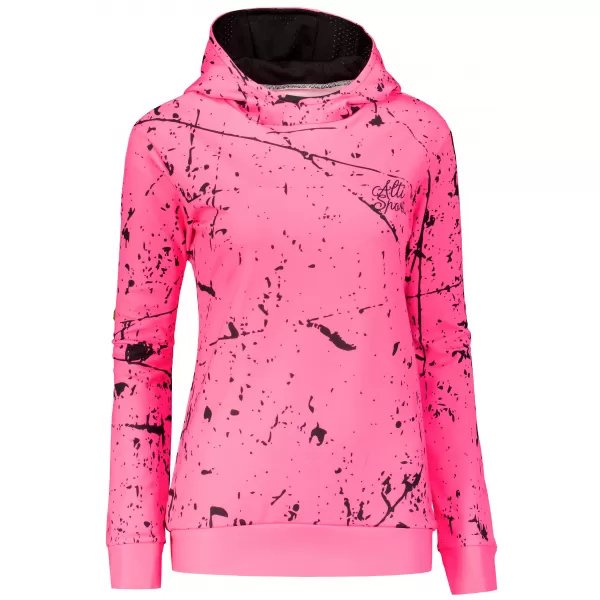  Hochwertiges Funktions-Sweatshirt für Damen ALTISPORT VOJ/ALW034MI01 NEON PINK 