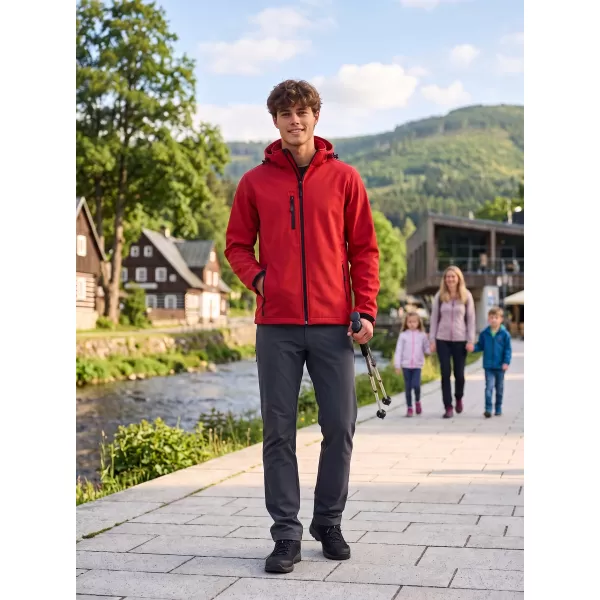  Herren-Softshelljacke ALTISPORT NP/ALM225 ROT 