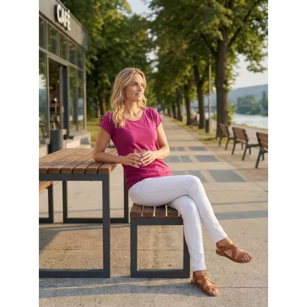  Damen-T-Shirt ALTISPORT NP/ALW021 FUCHSIAROT 