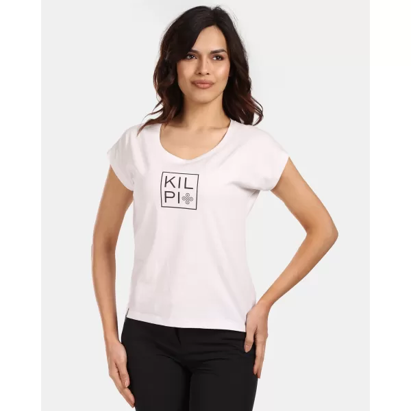  Damen-T-Shirt KILPI ROANE-W VL0364KI WEIß 
