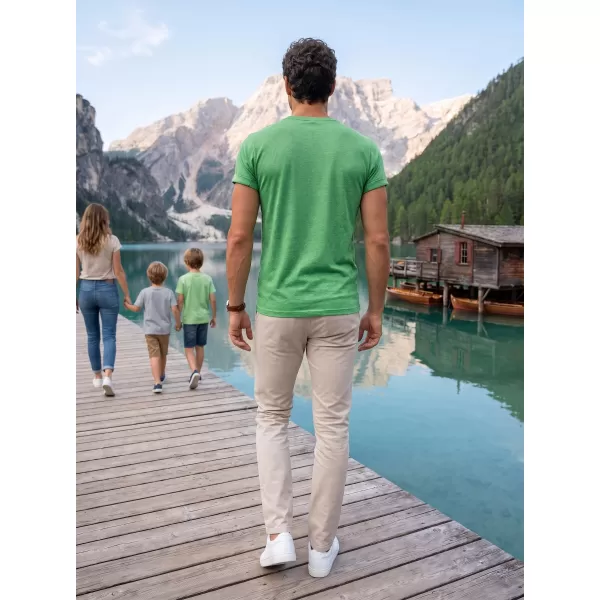  Herren-T-Shirt ALTISPORT NoPrint NP/ALM361 GRÜNE HIGHLIGHTS 