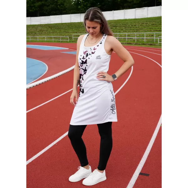  Hochwertiges Funktions-Westenkleid für Damen ALTISPORT VOJ/ALW022SAT01 WEIß 