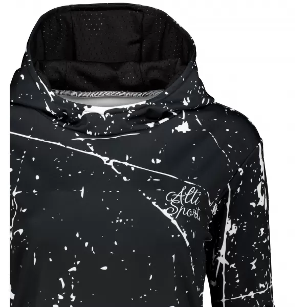  Hochwertiges Funktions-Sweatshirt für Damen ALTISPORT VOJ/ALW034MI01 SCHWARZ 