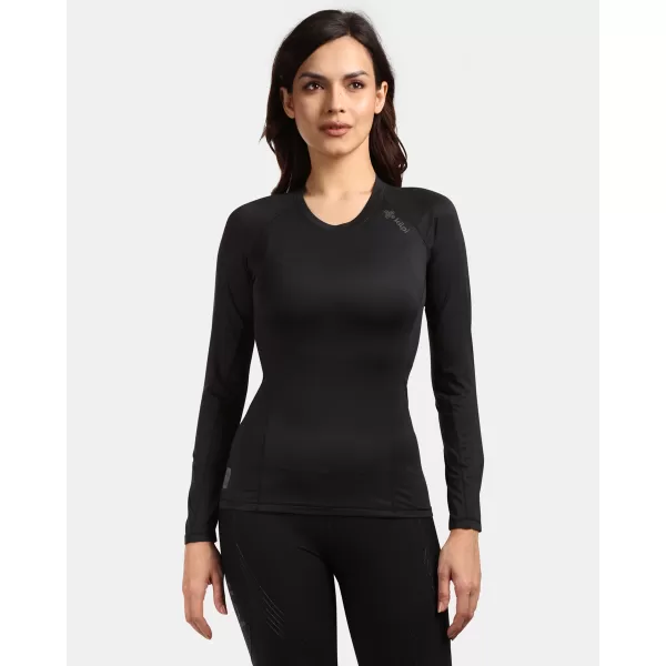  Funktions-T-Shirt für Damen KILPI SPOLETO-W VL0326KI SCHWARZ 