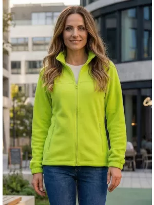 Fleece-Sweatshirt für Damen ALTISPORT NP/ALW405 KALK