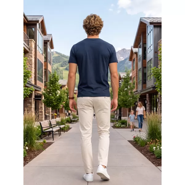  Herren-T-Shirt ALTISPORT NoPrint NP/ALM007 NAVY BLAU 